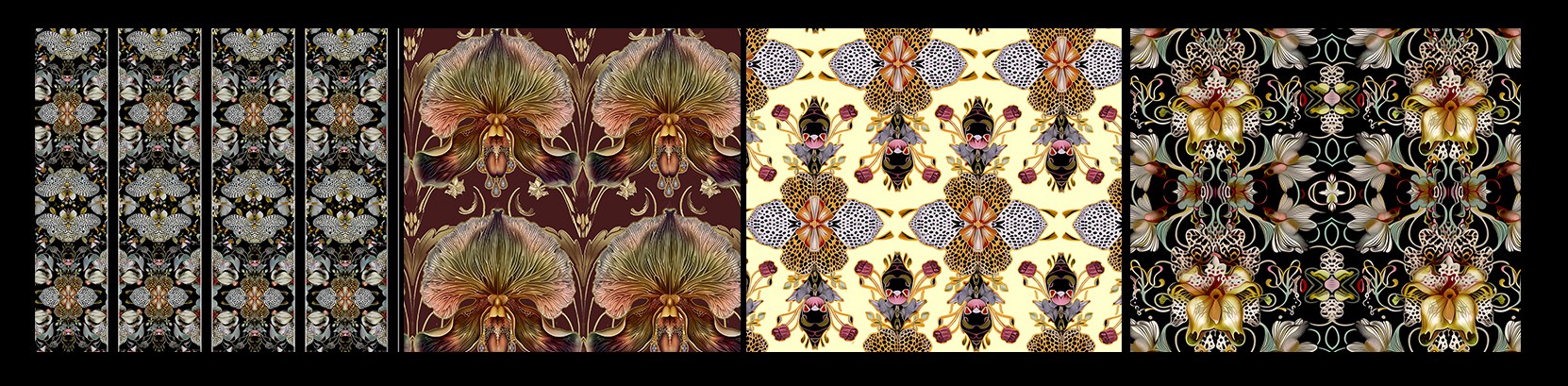 Patterns/ Orchids