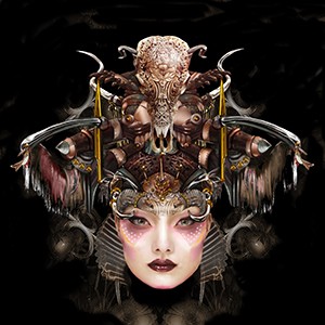 Elephant Skull Masque