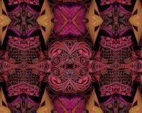 Samurai Head 1 -PURPLE